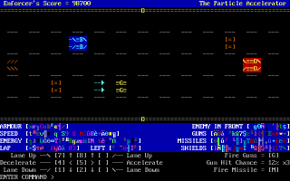 Text Mode MegaRace Gameplay 03